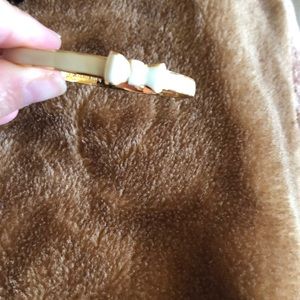 White and gold Kate spade bracelet